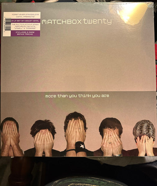 Matchbox Twenty – More than You Think You Are (Violet Vinyl/2LP) (Rocktober) 🇺🇸