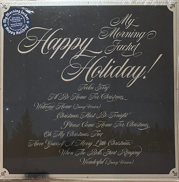 My Morning Jacket – Happy Holiday! (Clear Vinyl W/ White Snow Splatter) 🇺🇸