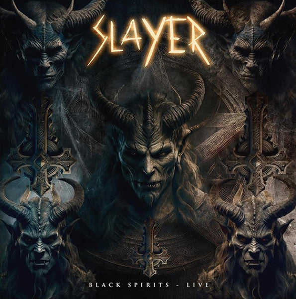 Slayer – Black Spirits - Live (Red W/ Black Splatter Vinyl) 🇺🇸