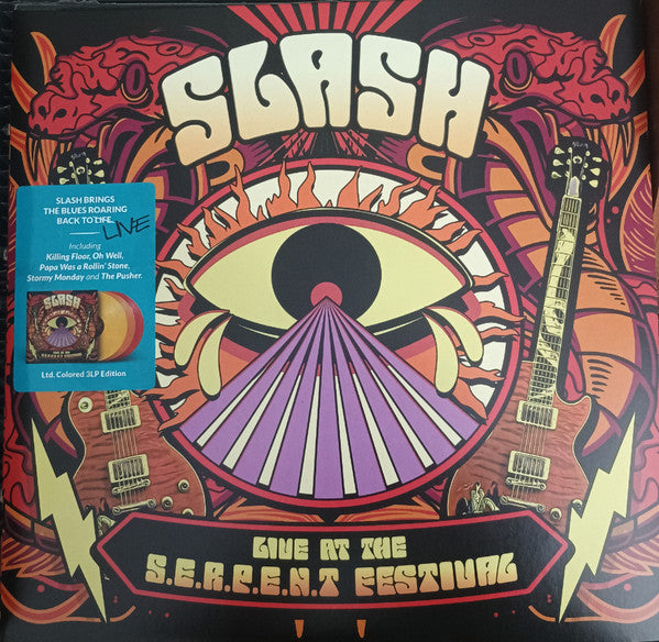 Slash – Live at the S.e.r.p.e.n.t. Festival (Tri-color (Red/Orange/Yellow) Vinyl/3LP) 🇺🇸