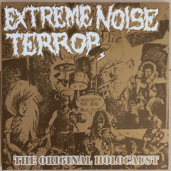 Extreme Noise Terror – Holocaust in Your Head the Original Holocaust (Gold Vinyl) 🇺🇸