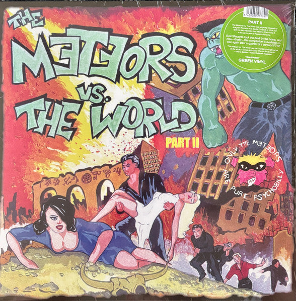 Meteors – Meteors Vs. the World Part II (Transparent Green Vinyl) 🇺🇸