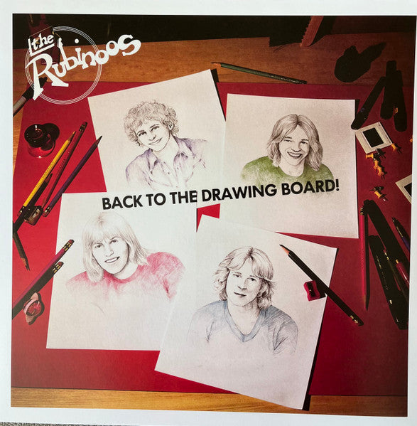 Rubinoos – Back to the Drawing Board (Ruby with Black Splatter Vinyl) 🇺🇸