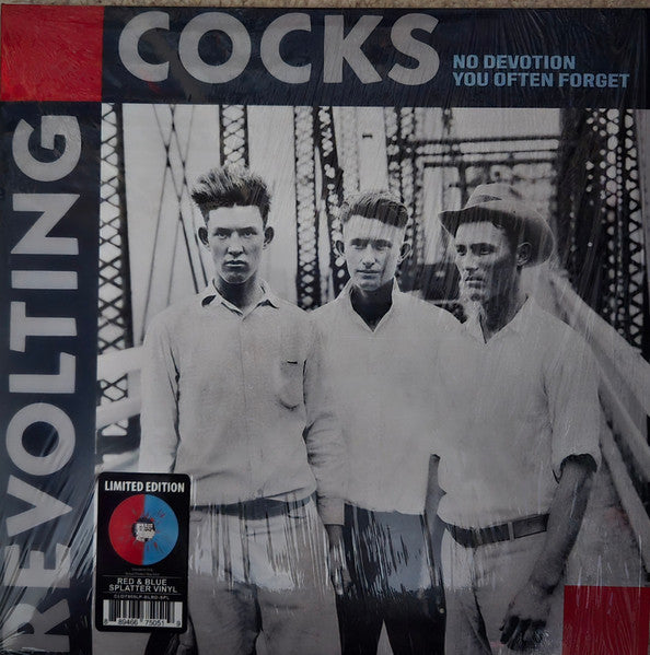Revolting Cocks – No Devotion/You Often Forget (Limited Edition Red/Blue Split/Splatter Vinyl) 🇺🇸
