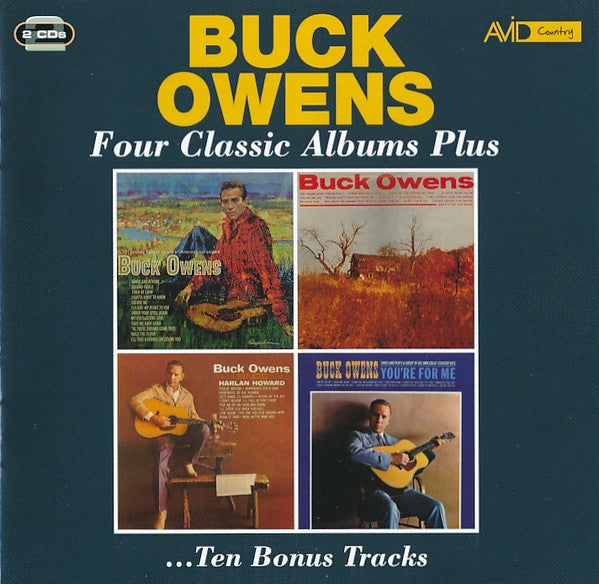 Buck Owens – Buck Owens / Buck Owens / Buck Owens Sings Harlan Howard / You're for Me [CD Nuevo] 💿 🇺🇸