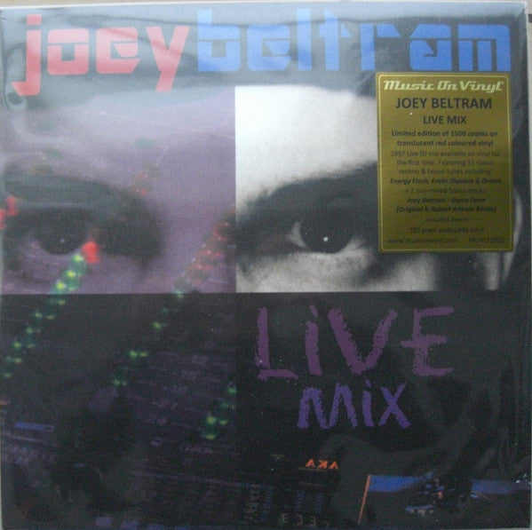 Joey Beltram – Live Mix (Limited/Translucent Red Vinyl) 🇺🇸