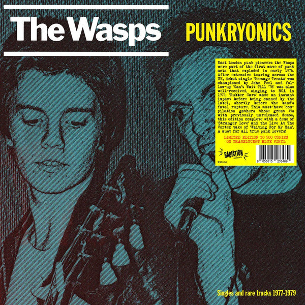 Wasps – Punkryonics: Singles & Rare Tracks (Blue Vinyl) 🇺🇸