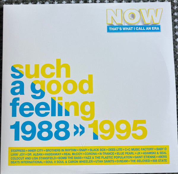 Various Artists – Now That's What I Call an Era Such a Good Feeling: 1988-1995 🇺🇸