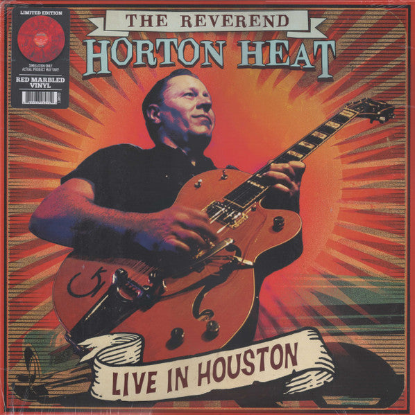 Reverend Horton Heat – Live in Houston (Red Marble Vinyl) 🇺🇸