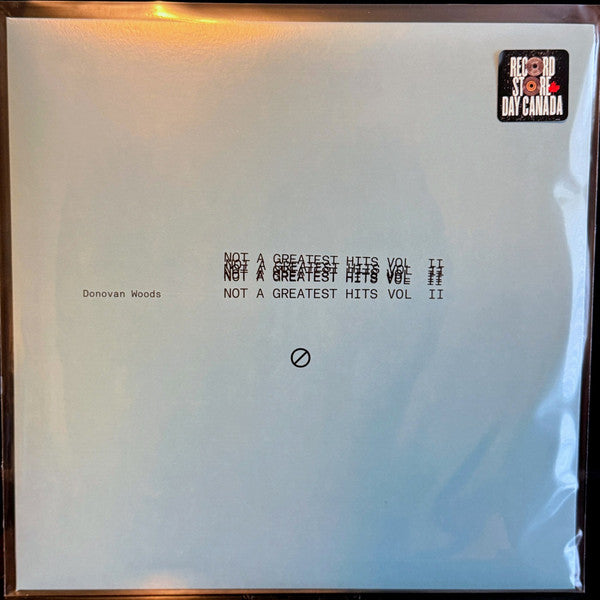 Donovan Woods – Not A Greatest Hits Vol Ii (Sea Blue Vinyl) (Rsd) 🇺🇸