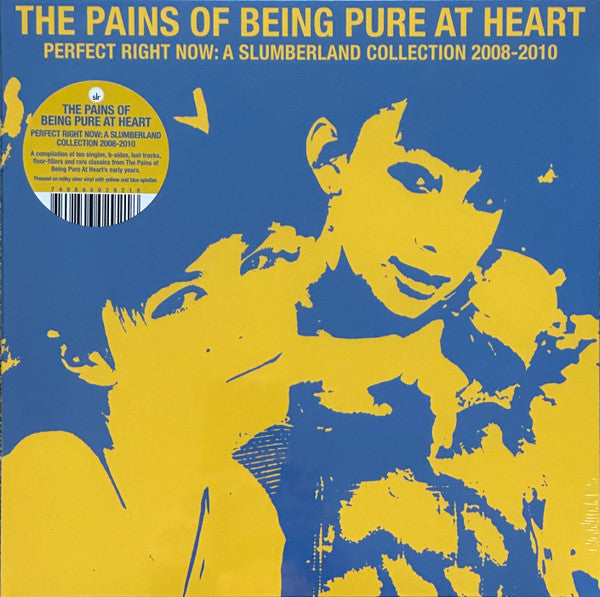 Pains of Being Pure at Heart – Perfect Right Now: a Slumberland Collection 2008-2010 (Milky Clear W/ Blue & Yellow Splatter Vinyl) 🇺🇸