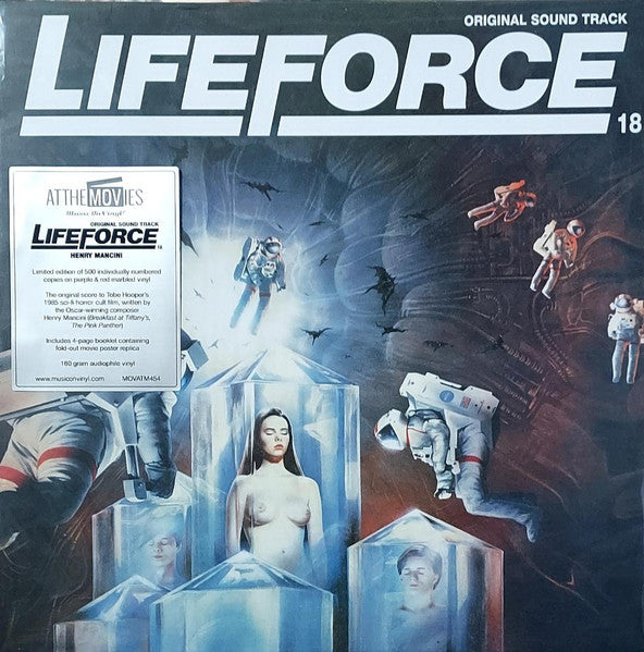 Henry Mancini – Lifeforce (OST) (Limited/purple & Red Marbled Vinyl/180g/numbered) 🇺🇸