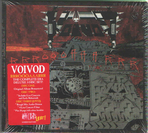 Voivod – Rrroooaaarrr - Deluxe Edition (2CD/DVD) [CD Nuevo] 💿 🇺🇸