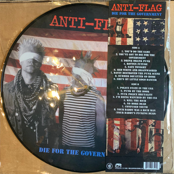 Anti-flag – Die for the Government (Picture Disc) 🇺🇸