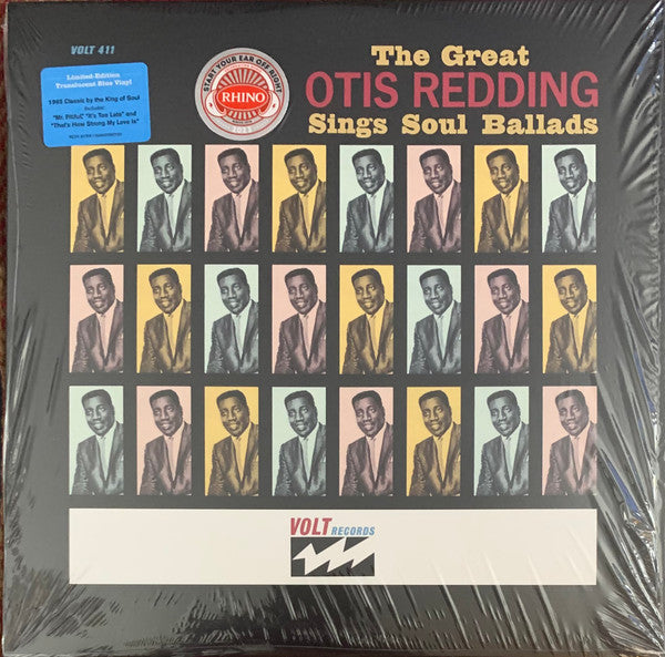 Otis Redding – Great Otis Redding Sings Soul Ballads (MONO/140G/Translucent Light Blue Vinyl) (Syeor) (I) 🇺🇸