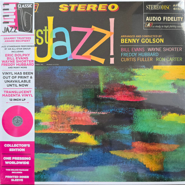 Benny Golson – Just Jazz (Pink Vinyl/Deluxe) 🇺🇸