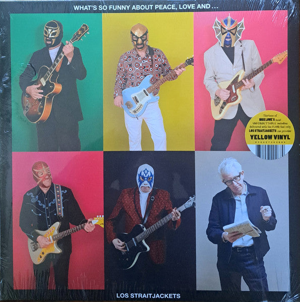 Los Straitjackets – What's so Funny About Peace, Love & Los Straitjackets (Yellow Vinyl) 🇺🇸