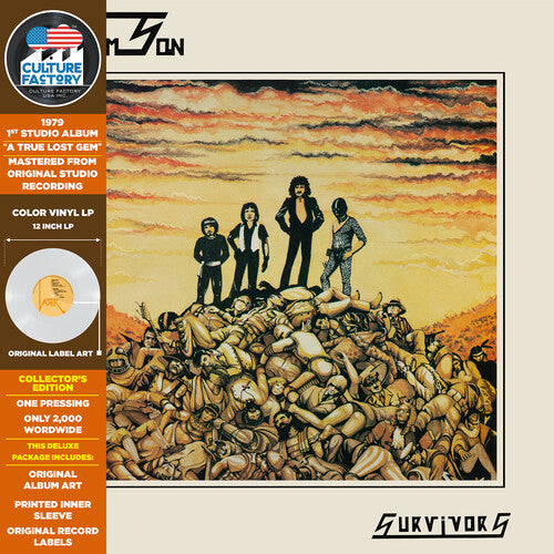 Samson – Survivors (Milky Clear Vinyl) 🇺🇸