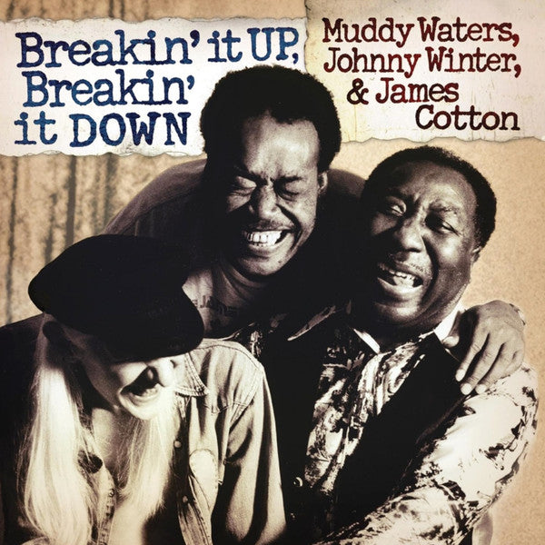Muddy Waters; Johnny Winter; James Cotton – Breakin' It up Breakin' It Down (180G/Gold Vinyl/Limited/Anniversary Edition) 🇺🇸