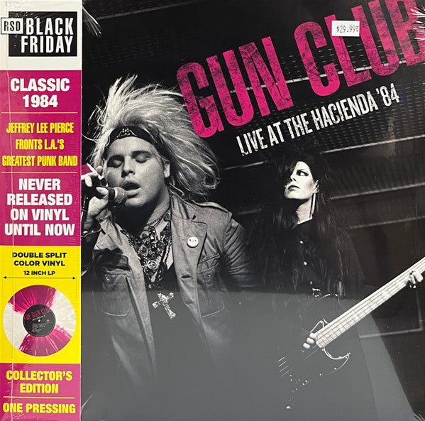 Gun Club – Live at the Hacienda '84 (Split Purple & White Vinyl) 🇺🇸