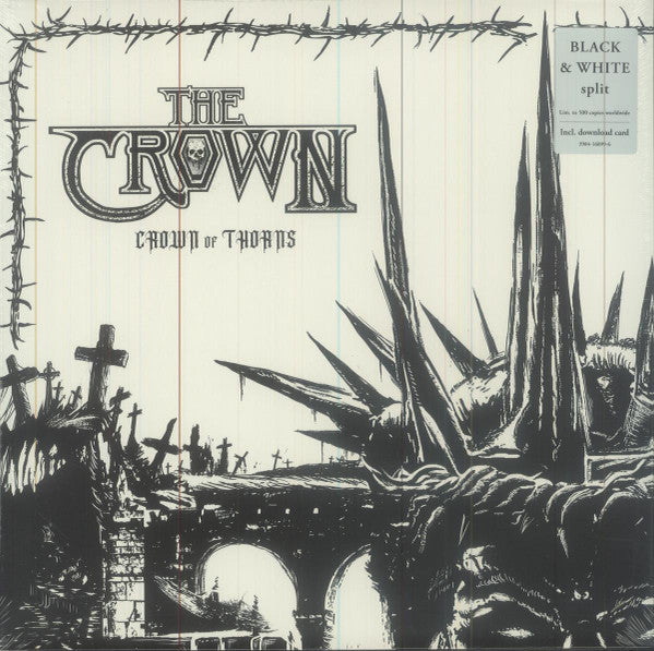 Crown – Crown of Thorns (Black/White Split Vinyl) 🇺🇸