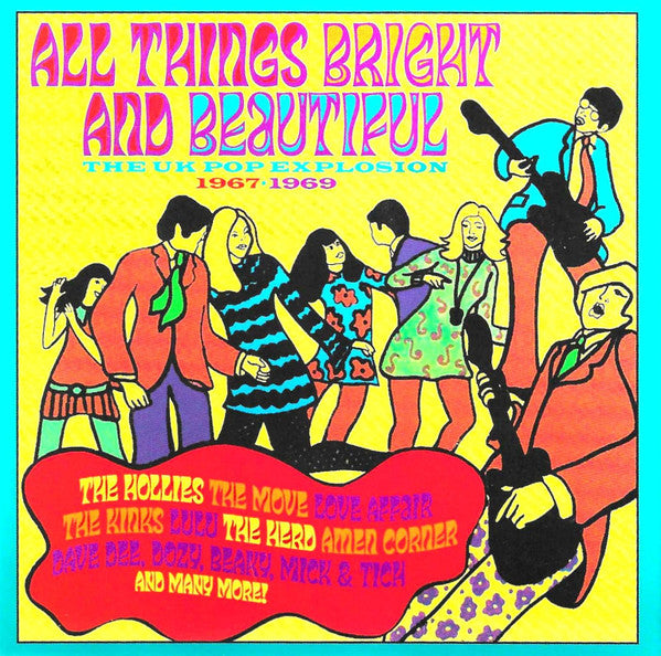 Various Artists – All Things Bright & Beautiful: The UK Pop Explosion 1967-1969 (3CD) [CD Nuevo] 💿 🇺🇸