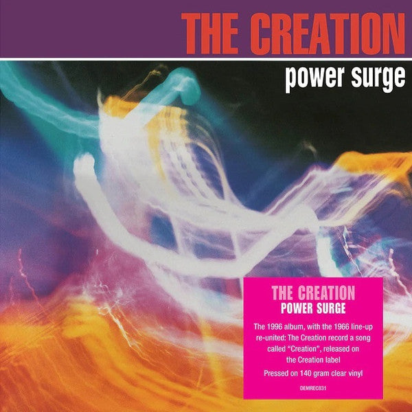 Creation – Power Surge  (140G/Clear Vinyl) 🇺🇸