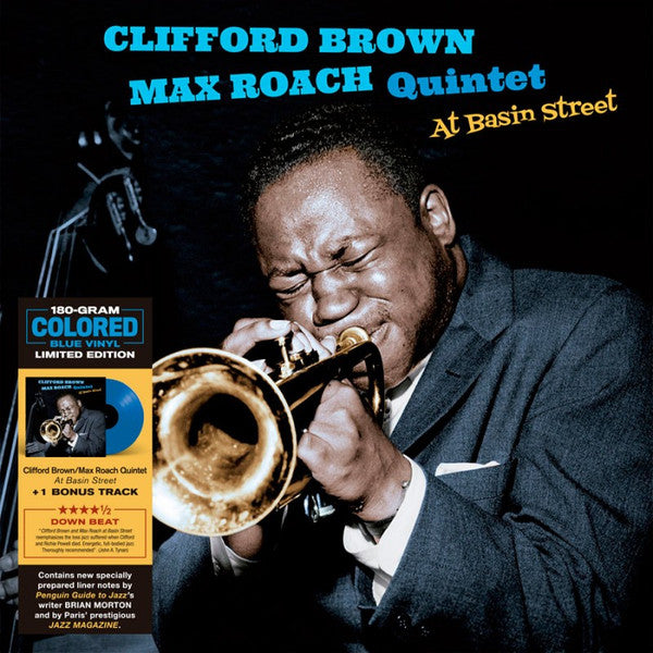 Clifford; Max Roach Quintet Brown – At Basin Street (Blue Vinyl) 🇺🇸