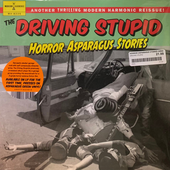 Driving Stupid – Horror Asparagus Stories (Green Vinyl) 🇺🇸