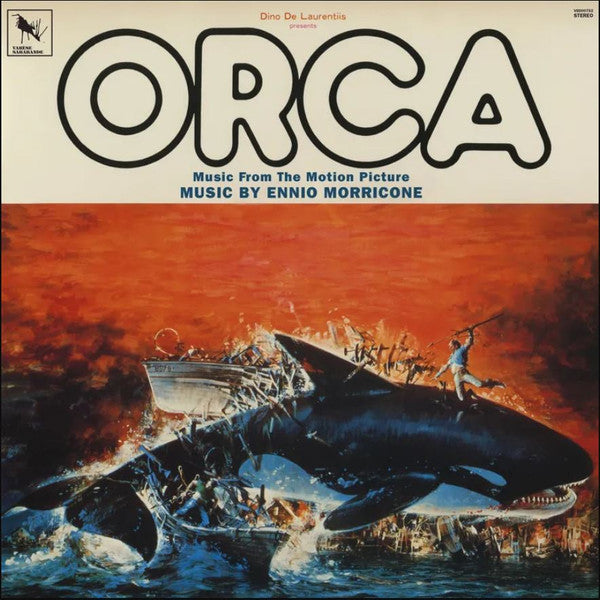 Ennio Morricone – Orca (Music from the Motion Picture) (Reel Cut Series) (Red Vinyl) 🇺🇸