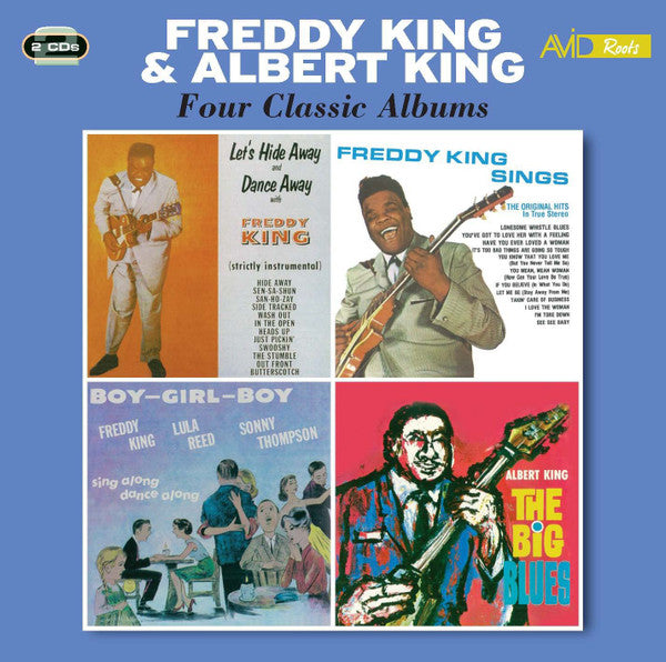 King, Freddy & Albert – Four Classic Albums [CD Nuevo] 💿 🇺🇸