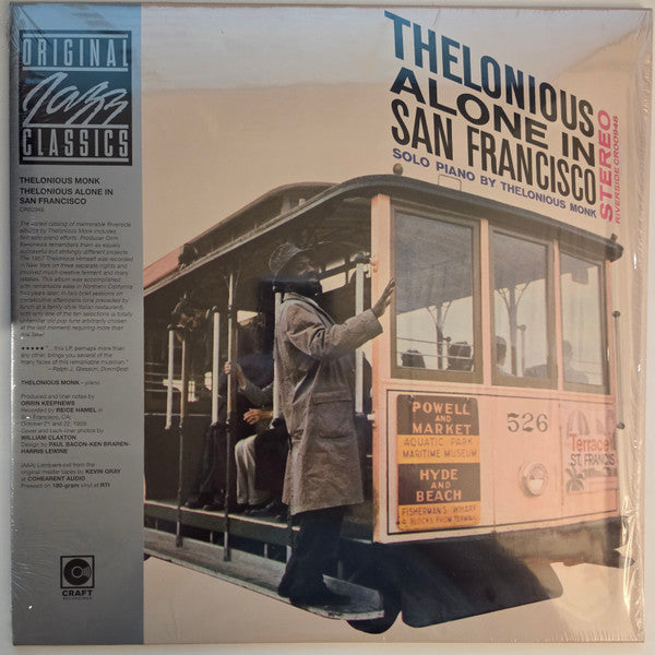 Thelonious Monk – Thelonious Alone in San Francisco (Original Jazz Classics Series) (180G) 🇺🇸