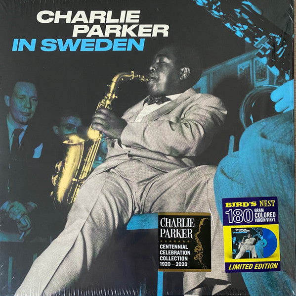 Charlie Parker – In Sweden (Blue Vinyl) 🇺🇸