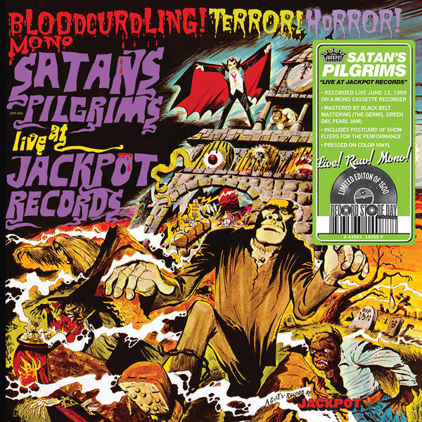 Satan's Pilgrims – Live at Jackpot Records (Lime Green Vinyl) 🇺🇸