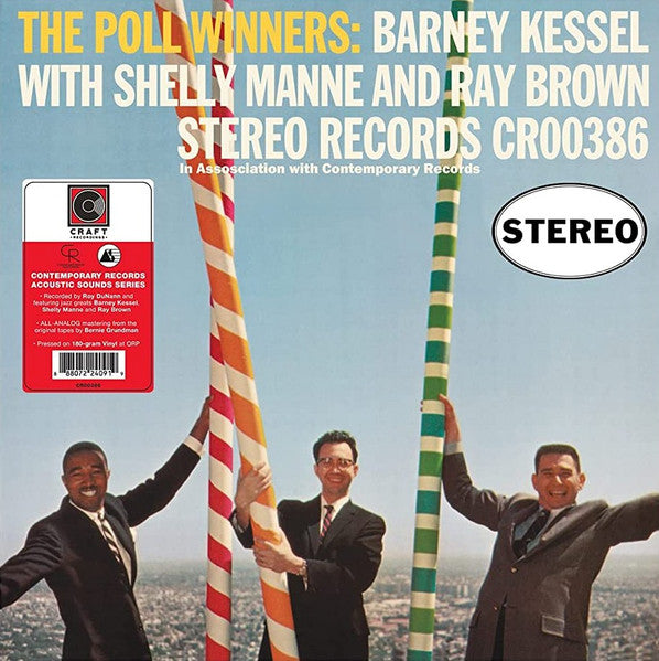 Barney & Shelly Manne; Ray Brown Kessel – Poll Winners (Contemporary Records Acoustic Sounds Series) 🇺🇸