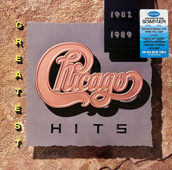 Chicago – Greatest Hits 1982-1989 (Sea Blue Vinyl) (I) 🇺🇸