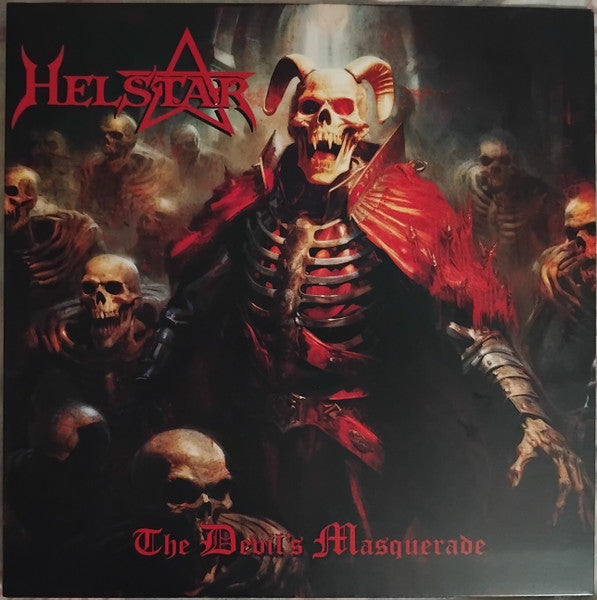 Helstar – Devil's Masquerade (White & Red Splatter Vinyl) 🇺🇸