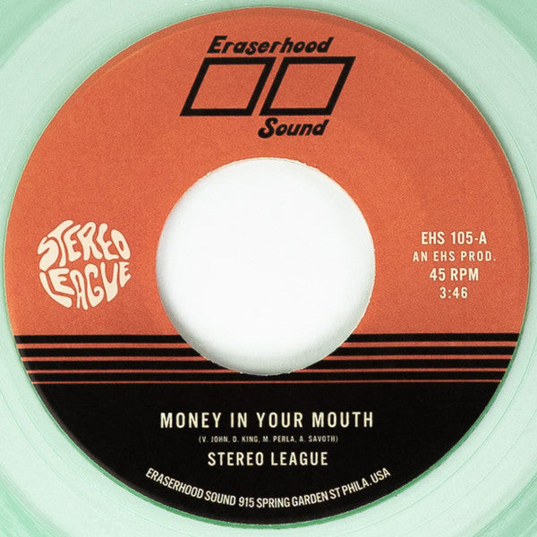 Stereo League – Money in Your Mouth / Miss Me (Coke Bottle Clear 7INCH) 🇺🇸