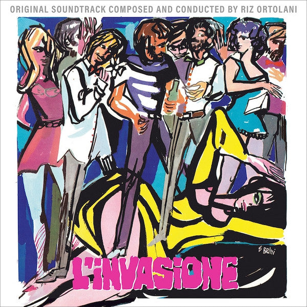 Riz Ortolani – L'invasione (180G/Transparent Purple Vinyl) 🇺🇸