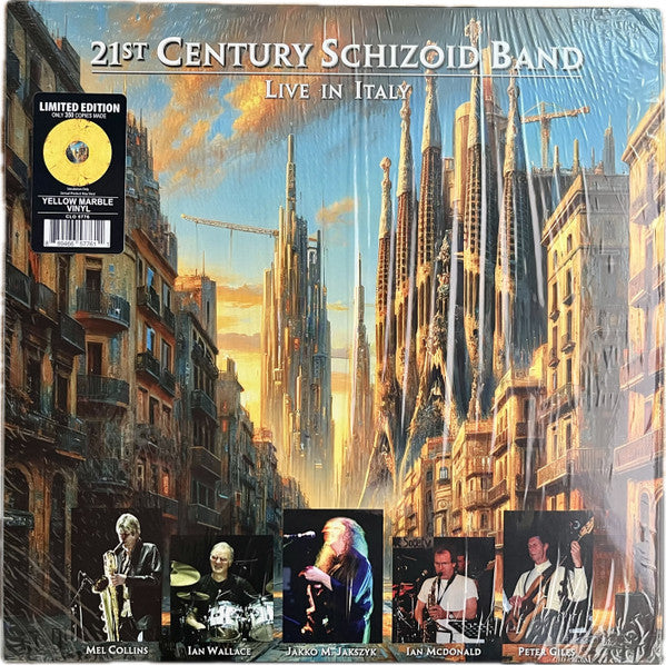 21ST Century Schizoid Band – Live in Italy (Yellow Vinyl) 🇺🇸