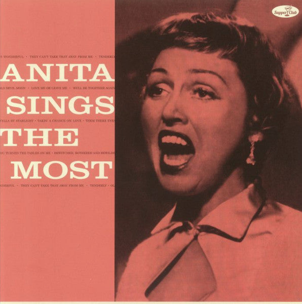 Anita O'day – Sings the Most (Feat. Oscar Peterson) 🇺🇸