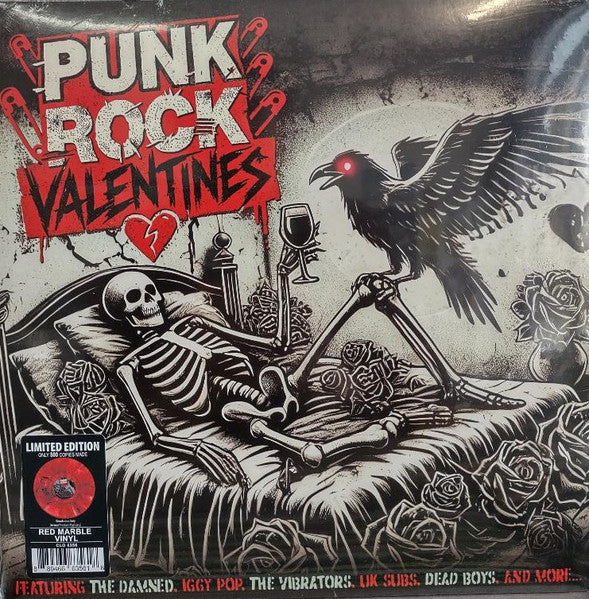 Various Artists – Punk Rock Valentines (Limited Edition/Red Marble Vinyl) 🇺🇸