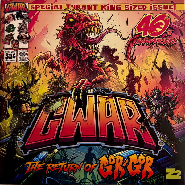 Gwar – Return of Gor Gor (Semi-transparent Purple Vinyl/180G) 🇺🇸