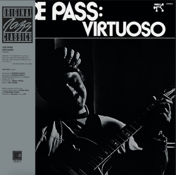 Joe Pass – Virtuoso (Original Jazz Classics Series) (180G) 🇺🇸