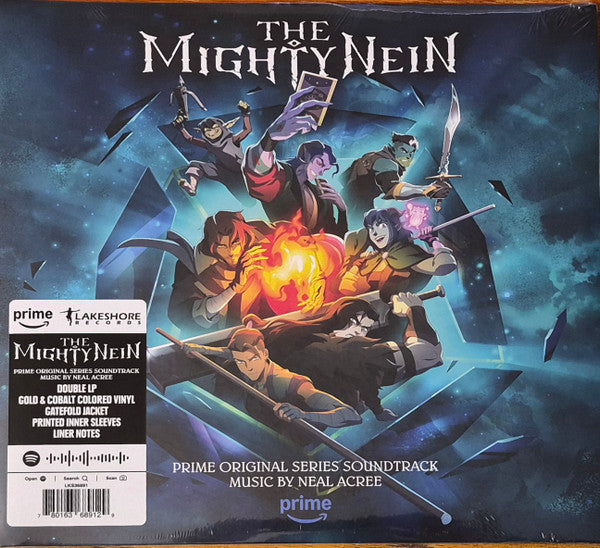 Neal Acree – Mighty Nein (Prime OST) (Gold/Cobalt Vinyl/2LP) 🇺🇸