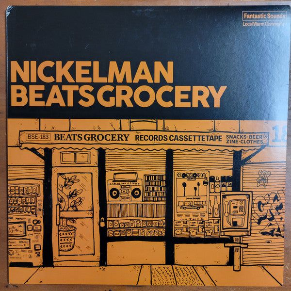 Nickelman – Beatsgrocery (Smokey Translucent Black Vinyl) 🇺🇸