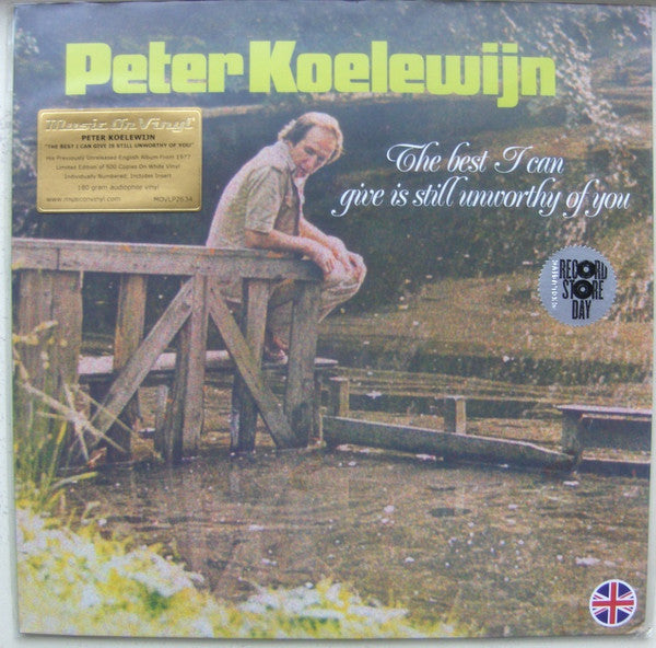 Peter Koelewijn – Best I Can Give is Still Unworthy of You (180G/White Vinyl) 🇺🇸