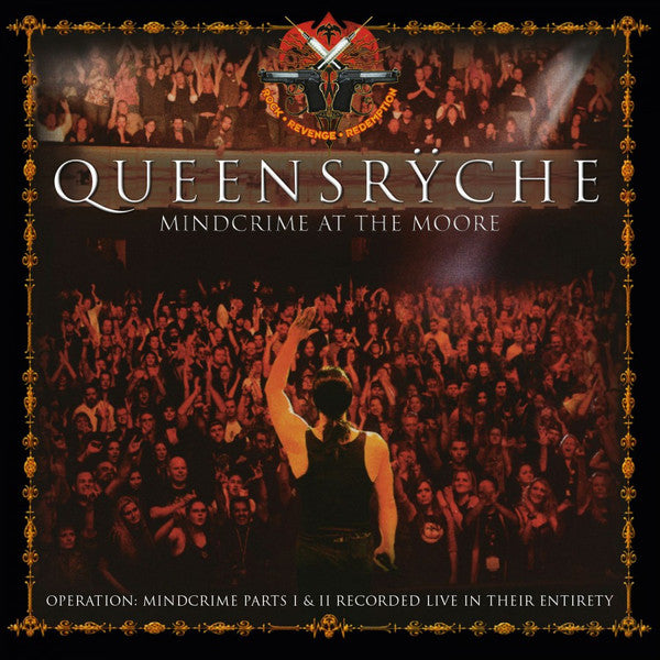 Queensryche – Mindcrime at the Moore (4LP/Limited/Translucent Red, Solid White & Black Marbled Vinyl/180G) 🇺🇸