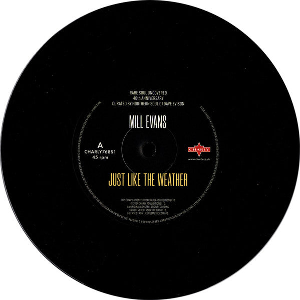 Mill Evans – Just Like the Weather / Ive Got to Have Your Love 🇺🇸
