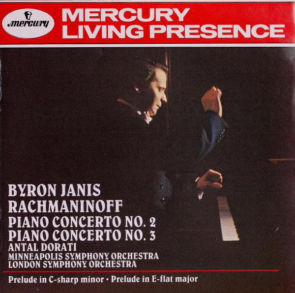 Janis / London Sym Orch / Dorati – Rachmaninov: Pno Concertos Nos.2 & 3 / 2 Preludes [CD Nuevo] 💿 🇺🇸